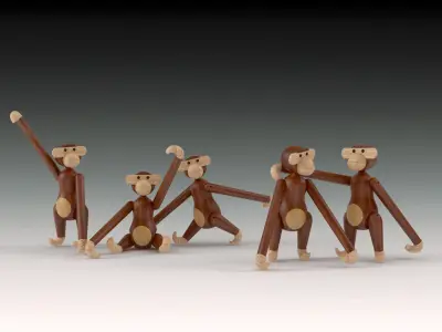 ROSENDAHL Kay Bojesen Monkey 3D model