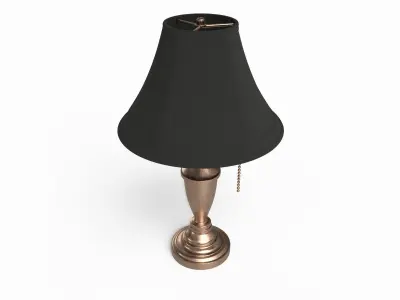 Vintage Table Lamp 3D model buy