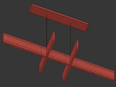 Astra suspension lamp 3D model