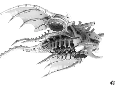 Iron Hive - Harbinger titan 3D print model