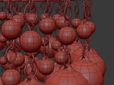 Regina Brushed Nickel 3D model