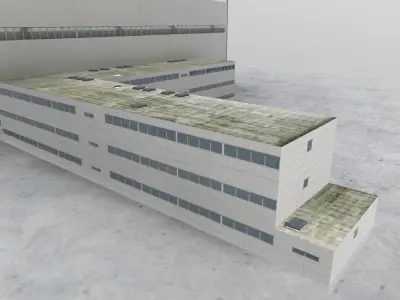 EDDF Storage 7 Low-poly 3D model