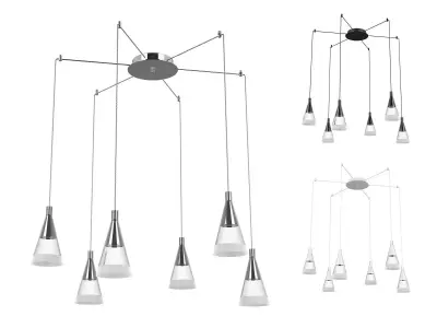 75706x Cone Lightstar Pendant Lamp 3D model