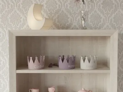 Items for the children room 3D model