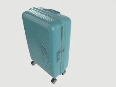 American Tourister Suitcase 3D model