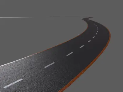 Asphalt Road - PBR Texture