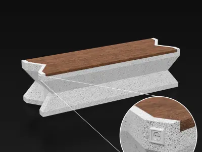 urbanism furniture product 3D model