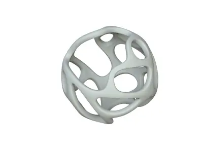 SciFi Cube Object No 24612 Low Poly Shape Texture