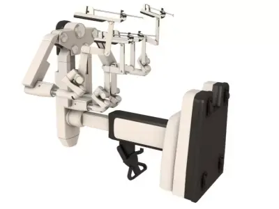 Surgical Robotic System 3D model