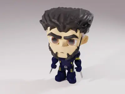 X Men - Wolverine 3D model