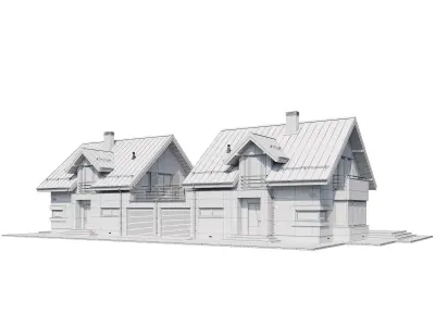 Cottage V10 3D model