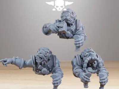 Raticus Clankers 3D print model