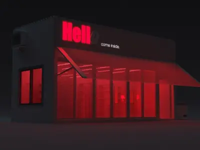 Hello Storefront 3D model