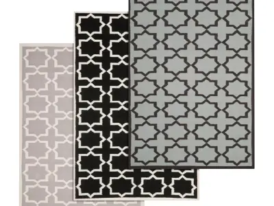 Rug Set 116 3D model