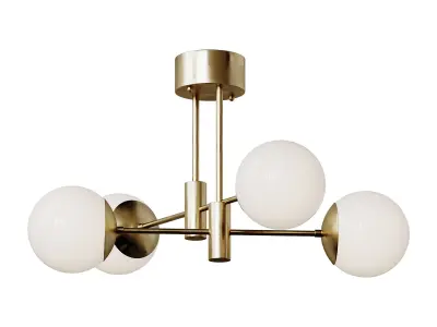 Solar ceiling lamp 3D model