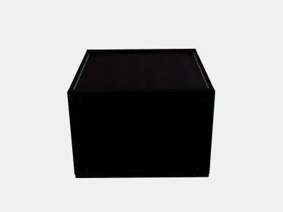 BESTA Shelf unit with door 46 Low-poly 3D model