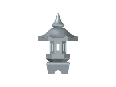 Mini Garden Light 3D print model