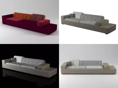 Polder Sofa 3D model