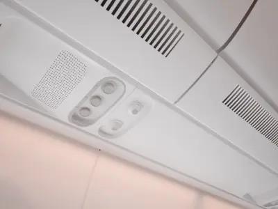  3D Airbus A350 Interior Cabin 