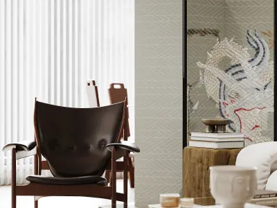 apartment interior scenes        3D model 14