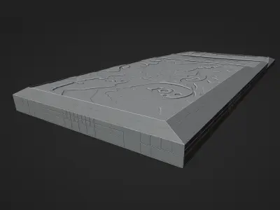 The Culture Plate-class General Systems Vehicle  3D print model