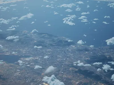 Dalian China City Landscape 3D Model 3D model