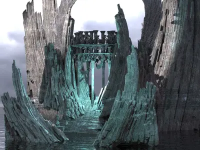 Fortress of solitude 4 3D model