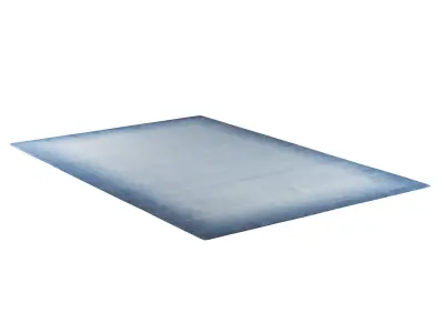 Bamboo and Wool Border Blue 3D model