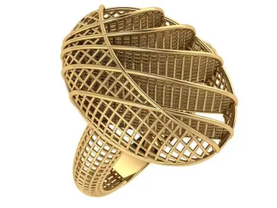 TURKISH STYLE RING 3D print model