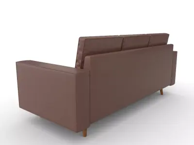 Modern 3 Seater Sofa 3D model