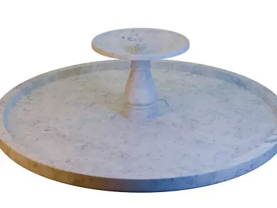 Fountain 3D model 4