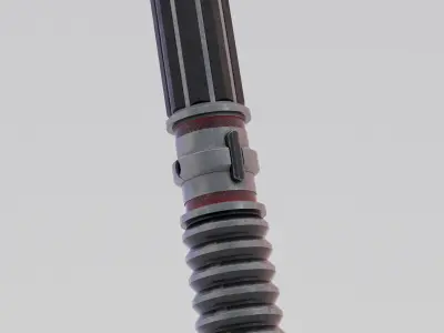 Custom Lightsaber 3D model
