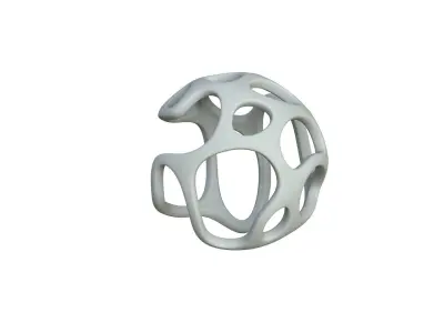 SciFi Cube Object No 34361 Low Poly Shape Texture