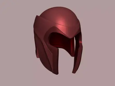 Magneto Helmet - X-Men - Sci Fi Character Costume Low-poly 3D model
