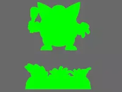 Space Orcs Roar Bellowpuff Attack Beast 3D print model