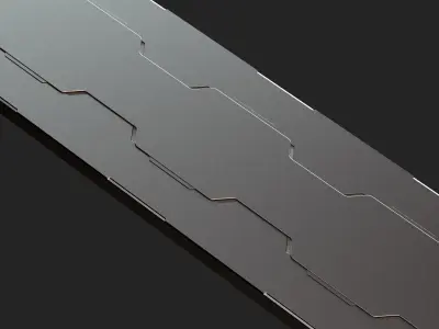 Sci-Fi Panels Pack 3D model