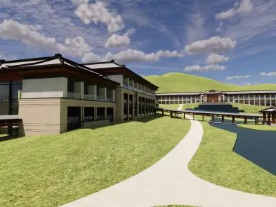 Homes and care center -A3 3D model