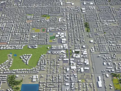 Chandler  Low-poly 3D model