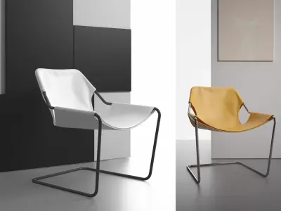 Paulistano armchair 3D model