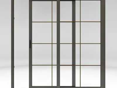 Sliding window 3D model