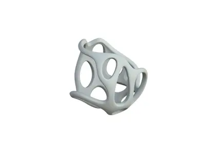 SciFi Cube Object No 35979 Low Poly Shape Texture