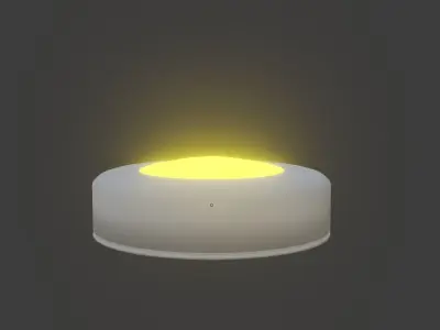 LowPoly LED Light Free low-poly 3D model