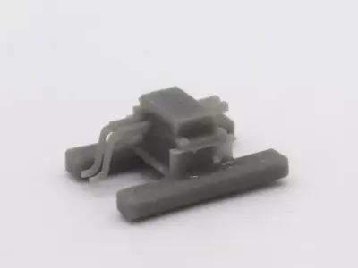 HO Scale Rail switch box 2 train  3D print model