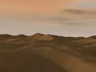 Desert 3D model