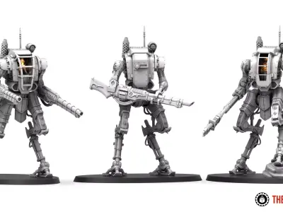 Dark Techno - Altus Pattern Striders 3D print model