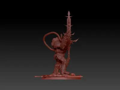 Apollyon The Great Desecrator 3D print model