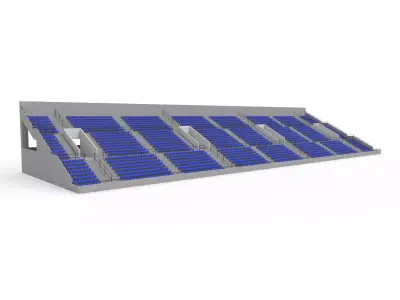 Stadium Tribune 05 3D model