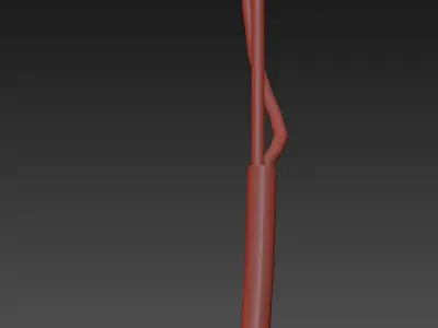 Kapkace Curl Pendant Lamp 3D model
