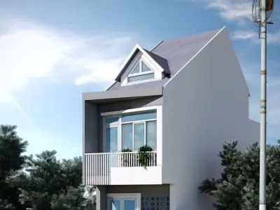 a Small House Free 3D model