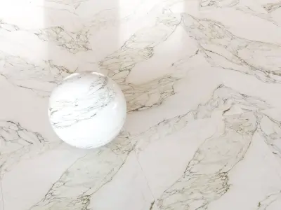 Porcelanosa Xtone Calacatta Tile - 3in1 Marble Collection Texture